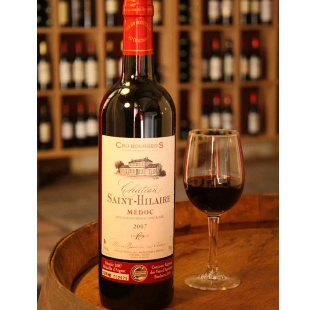 【原瓶原装进口】法国梅多克圣蒂莱城堡中级庄干红葡萄酒