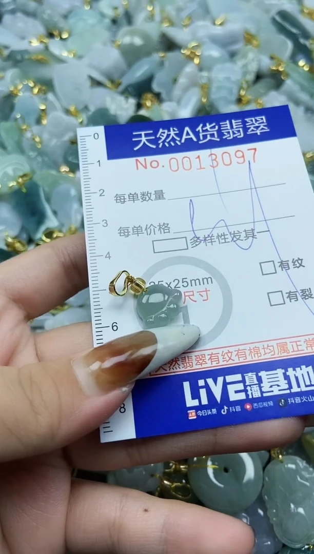 【闪购商品】翡翠颈饰未镶嵌天然A货翡翠