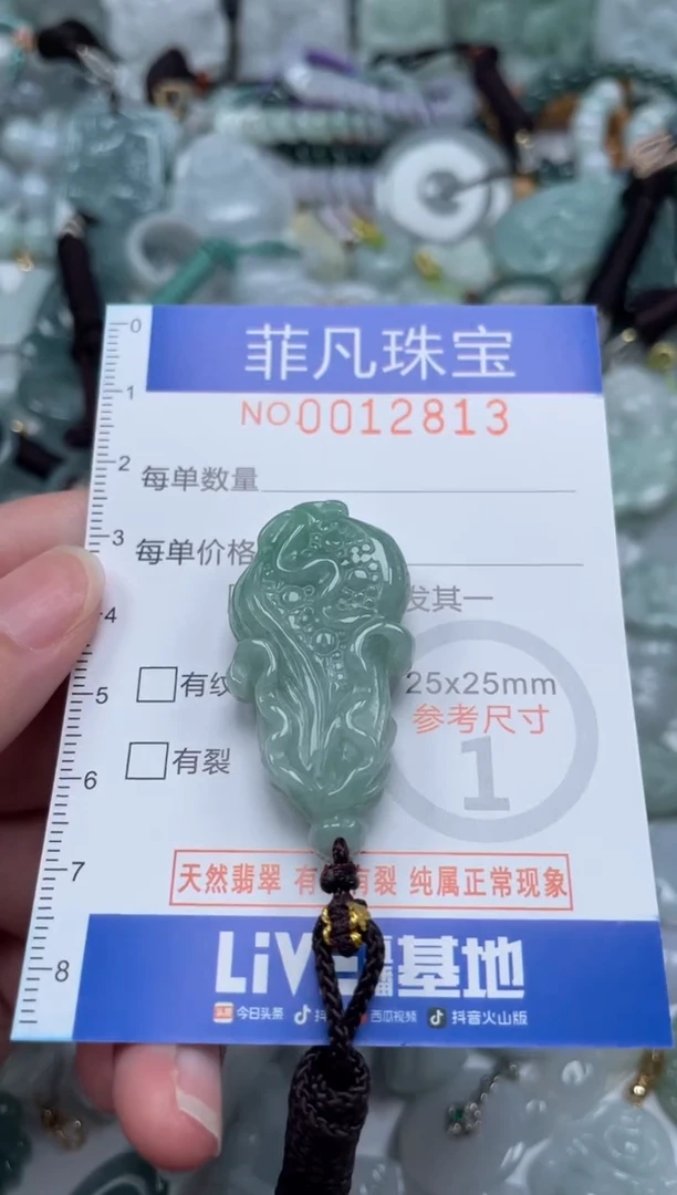 颈饰未镶嵌翡翠12813