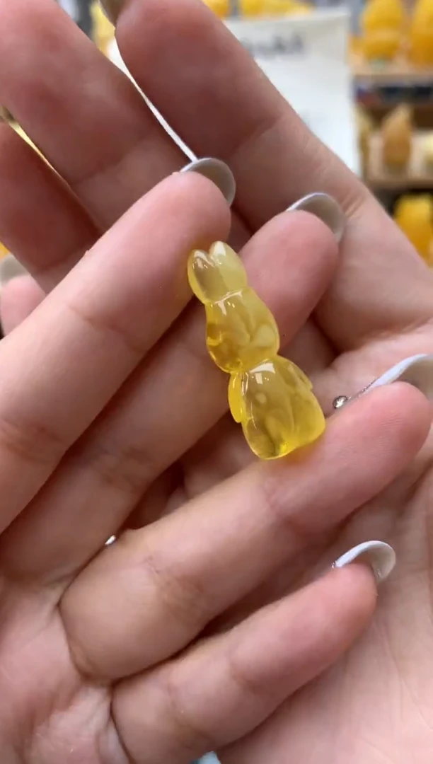琥珀未镶嵌珠宝奇石031琥珀蜜蜡微瑕