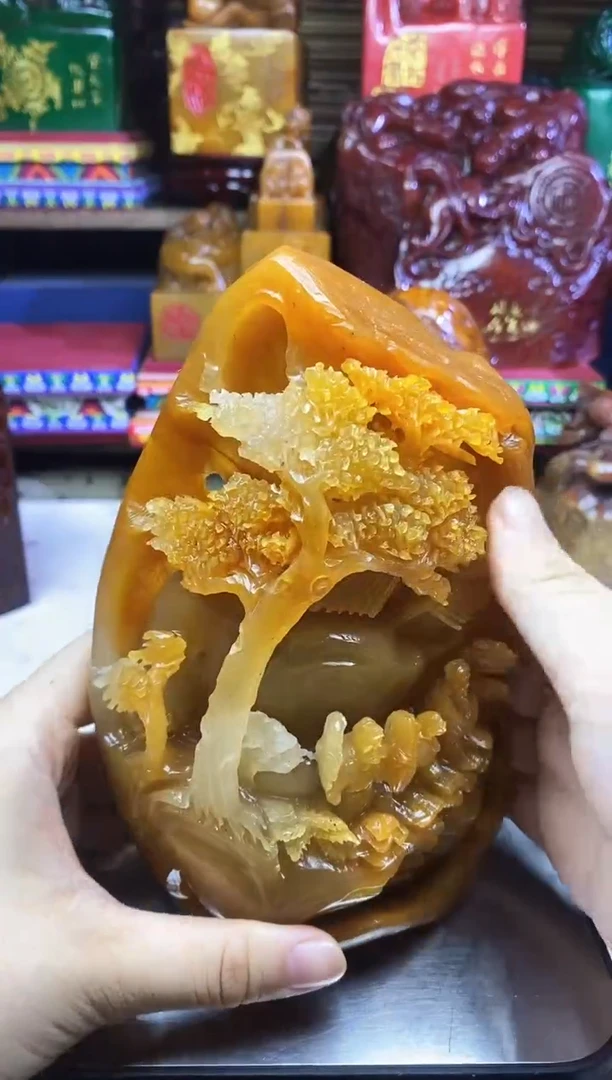 寿山石印石纯天然篆刻石料