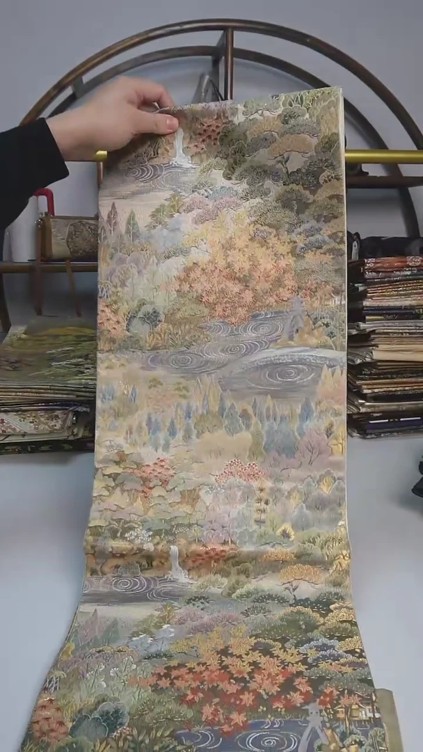 【闪购商品】织绣西阵织全通风景