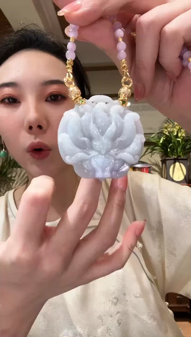 【闪购商品】翡翠颈饰未镶嵌国风