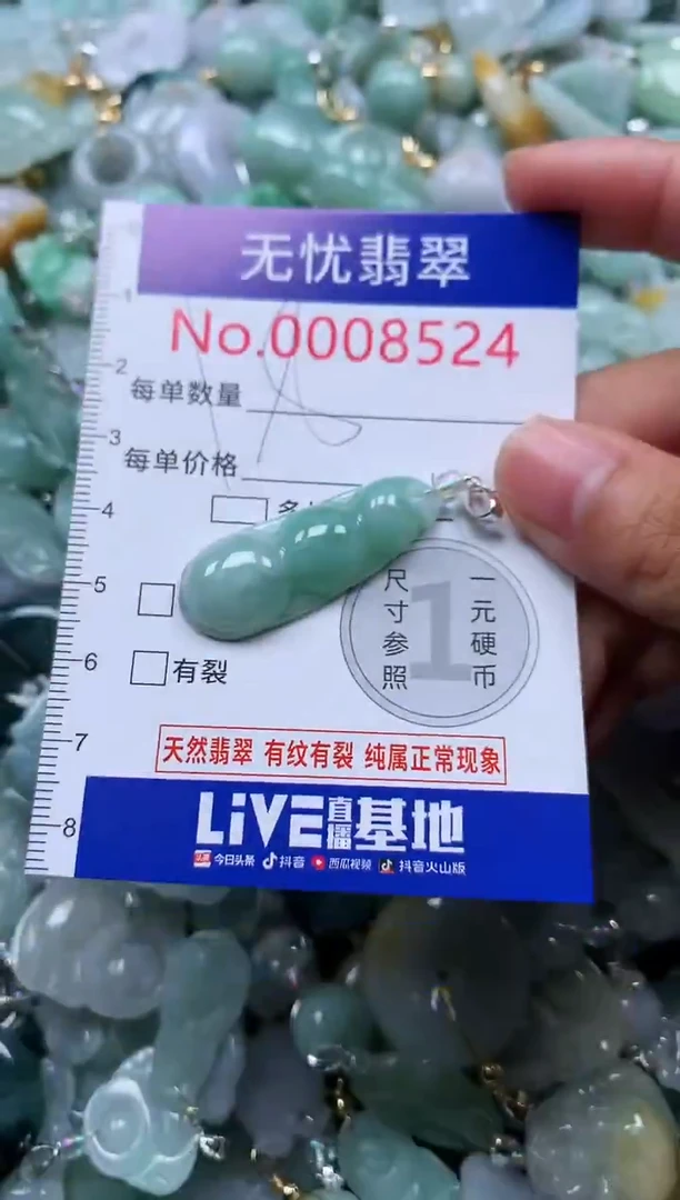 颈饰未镶嵌翡翠8524