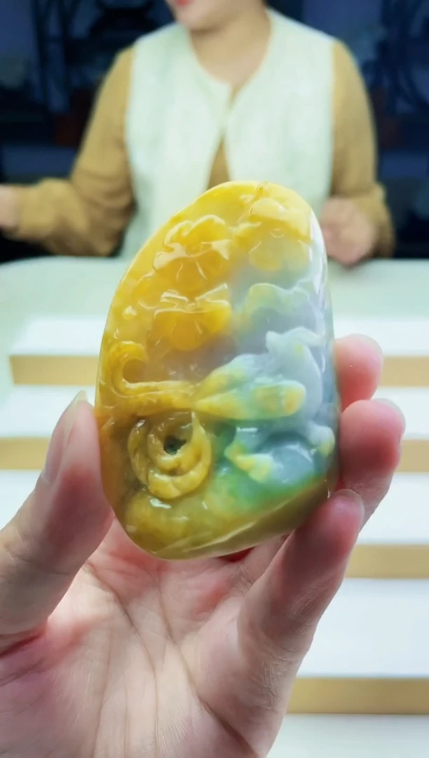 未镶嵌定制翡翠毛货09260246