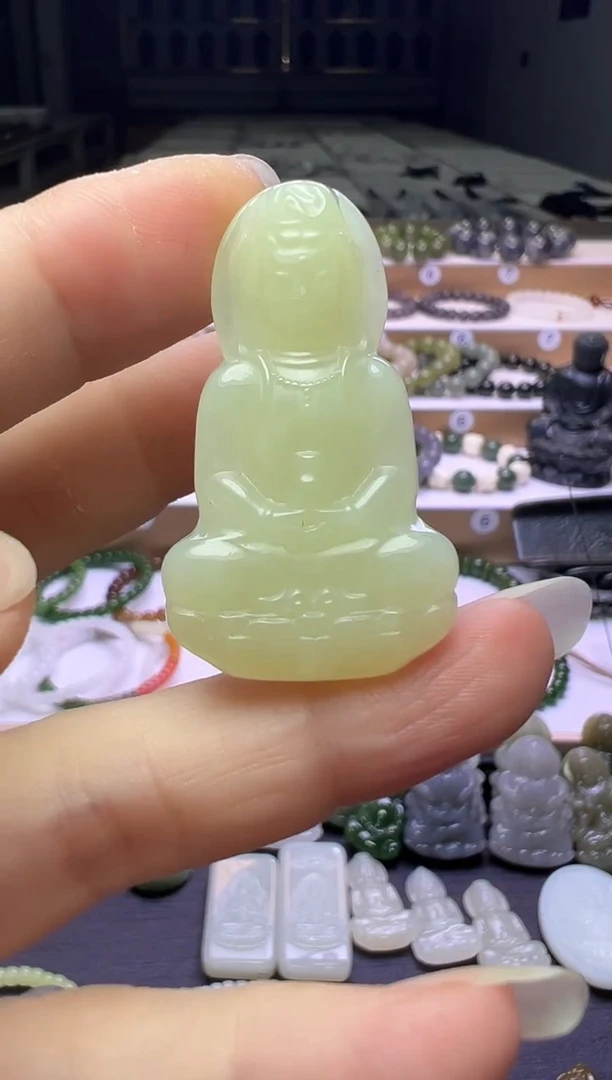 颈饰未镶嵌和田玉60号链接