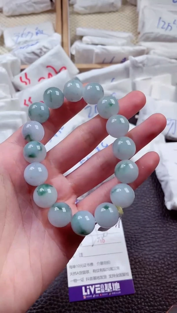 翡翠未镶嵌颈饰00004217