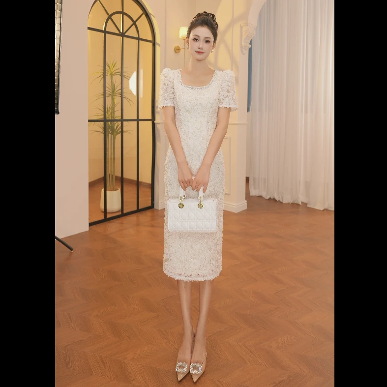 【思敏专属】显瘦时尚百搭夏季气质轻奢女装连衣裙51272