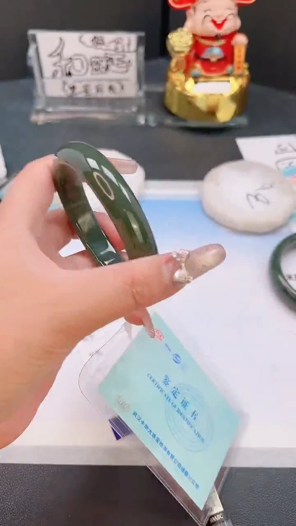 未镶嵌手镯和田玉21T148-55