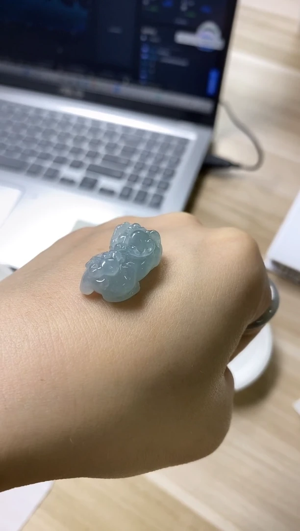 翡翠未镶嵌颈饰24天然缅甸翡翠A货