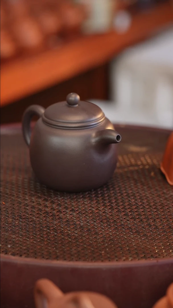 茶壶紫砂1*9原矿手工制作紫茄泥