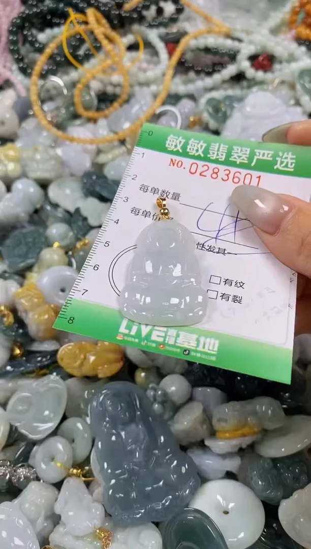 翡翠未镶嵌颈饰闪购0283601多样性发其一