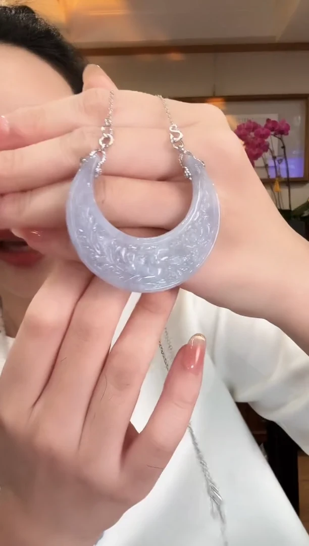 颈饰未镶嵌翡翠国风