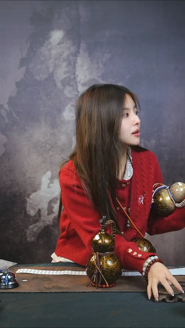 【闪购商品】WX336大漆精致小手捻(开口）