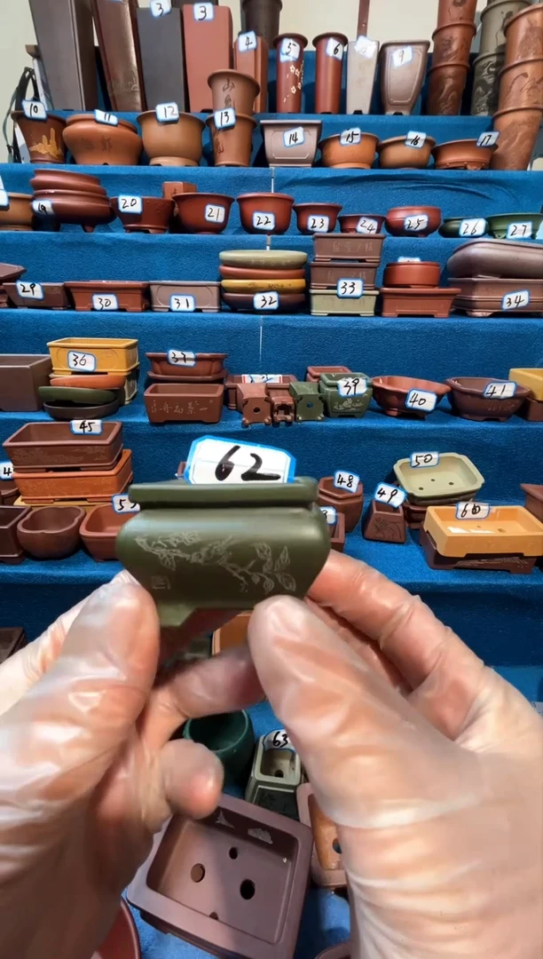 【闪购商品】紫砂紫砂花盆4*2