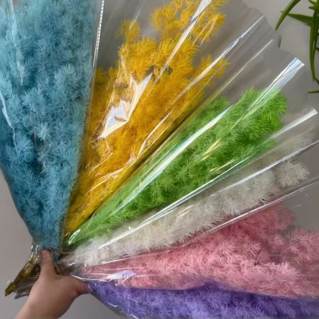 【花落谁家】永生蓬莱松花材手工插花婚礼保鲜用