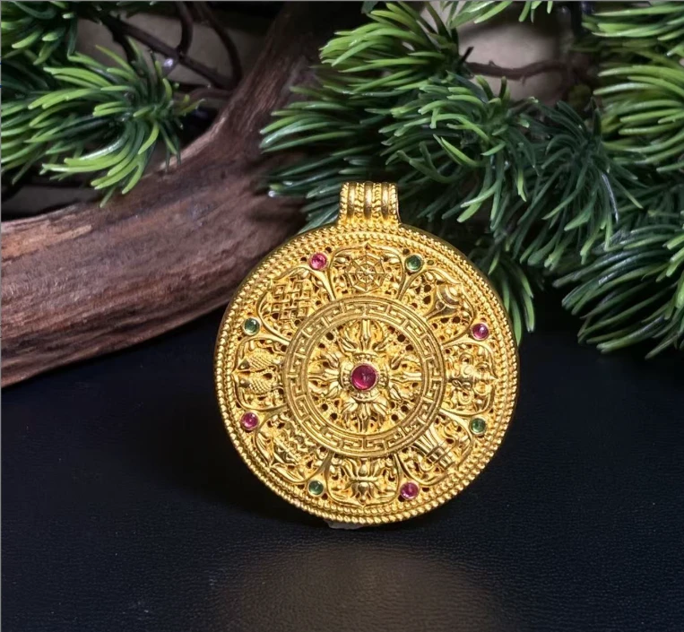 足银银制品 【小北严选】足银吊坠【约34*34mm】-DH44X132