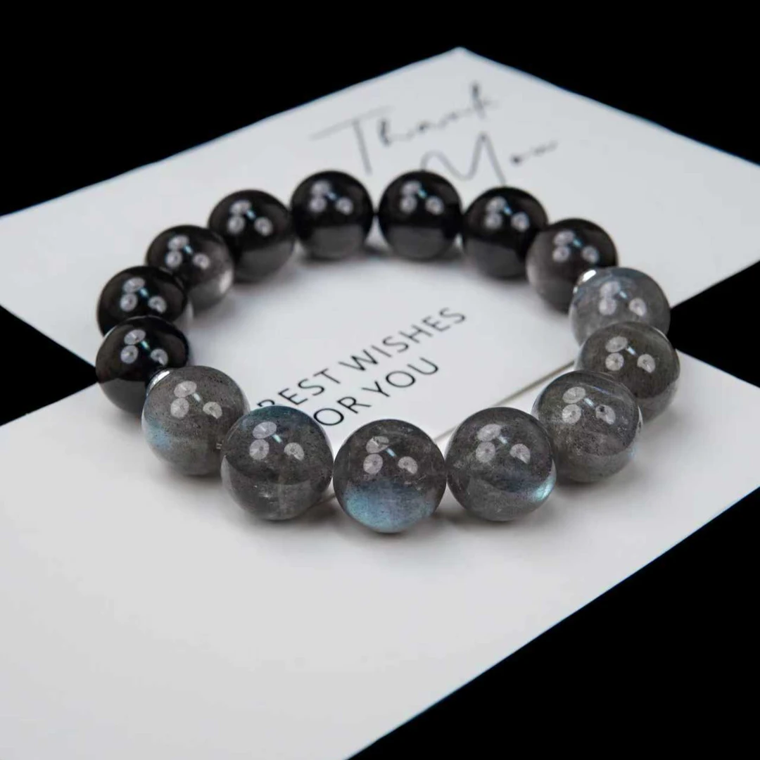 【夜澜】银曜石+灰月光 颜色微差