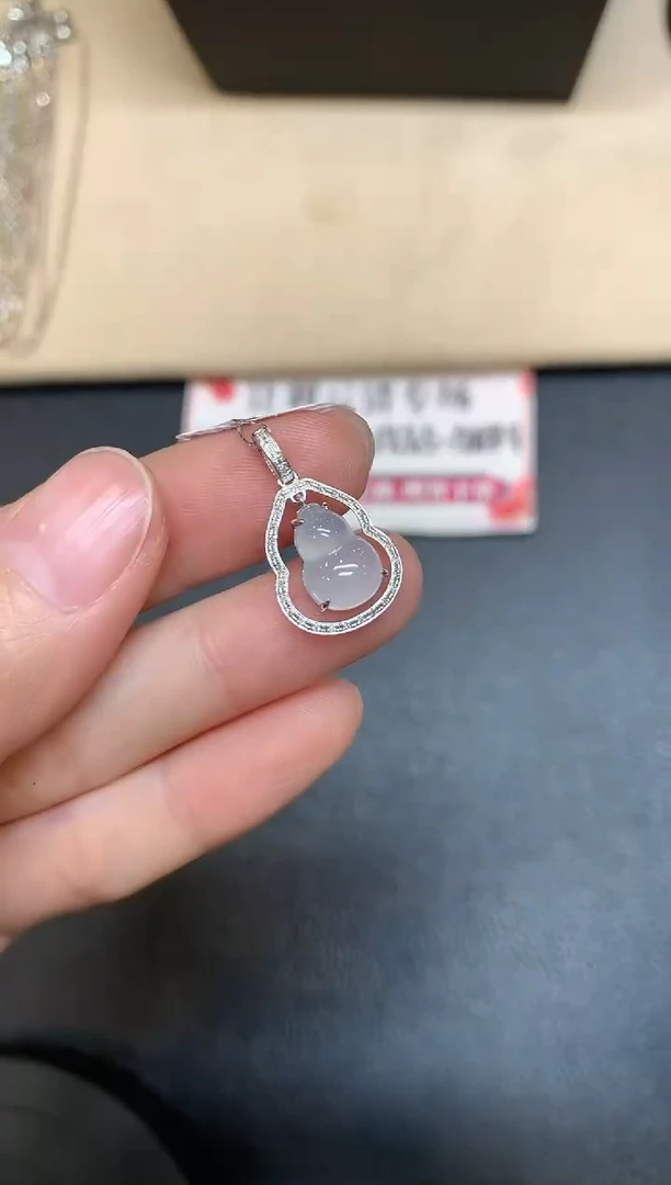 【闪购商品】翡翠颈饰18K金镶嵌【无鉴赏期多样性发其一