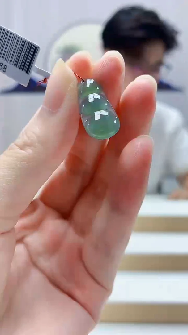 颈饰未镶嵌翡翠4688zm-JJ挂件豆子1