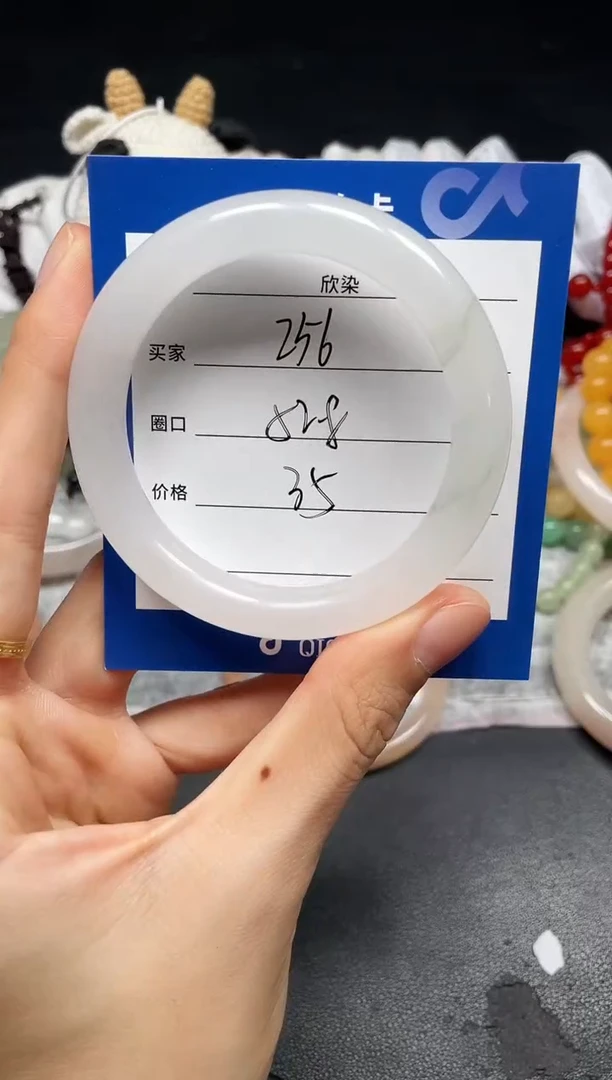 未镶嵌手镯石英质玉256