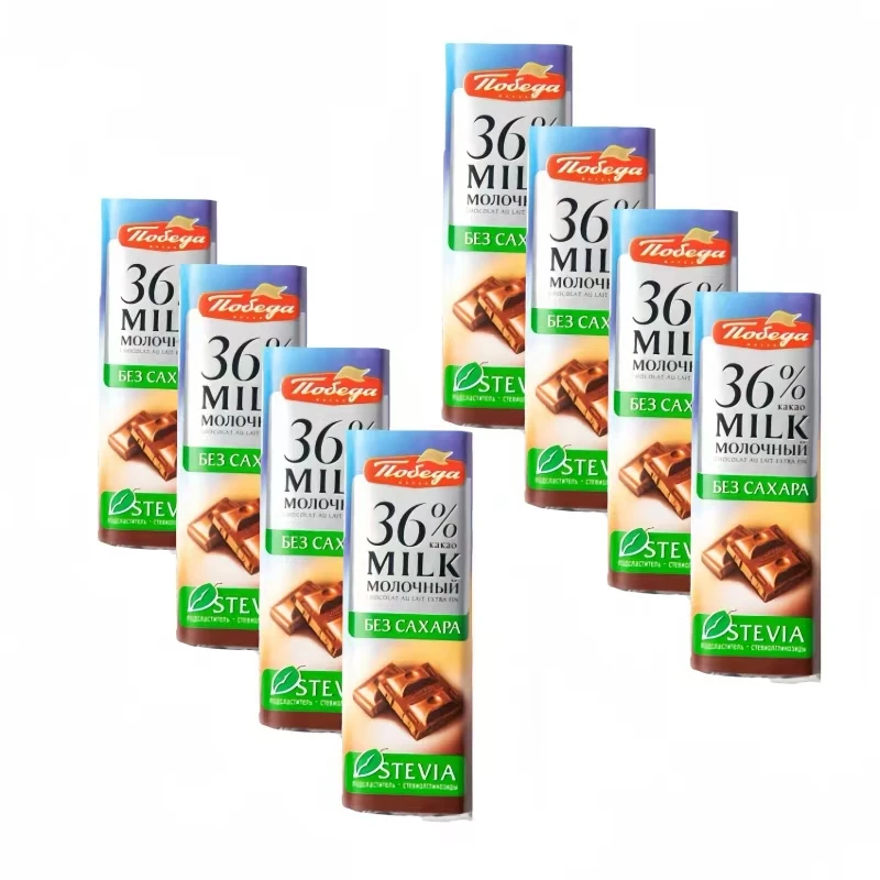 俄罗斯进口巧可胜无蔗糖36%57%72%迷你巧克力25g