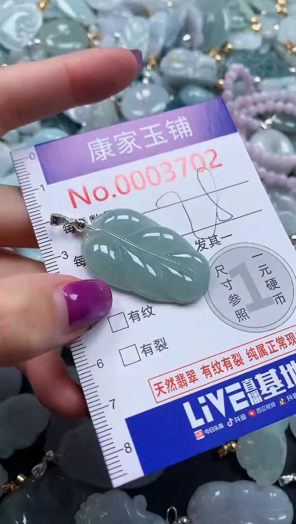 颈饰未镶嵌翡翠3702