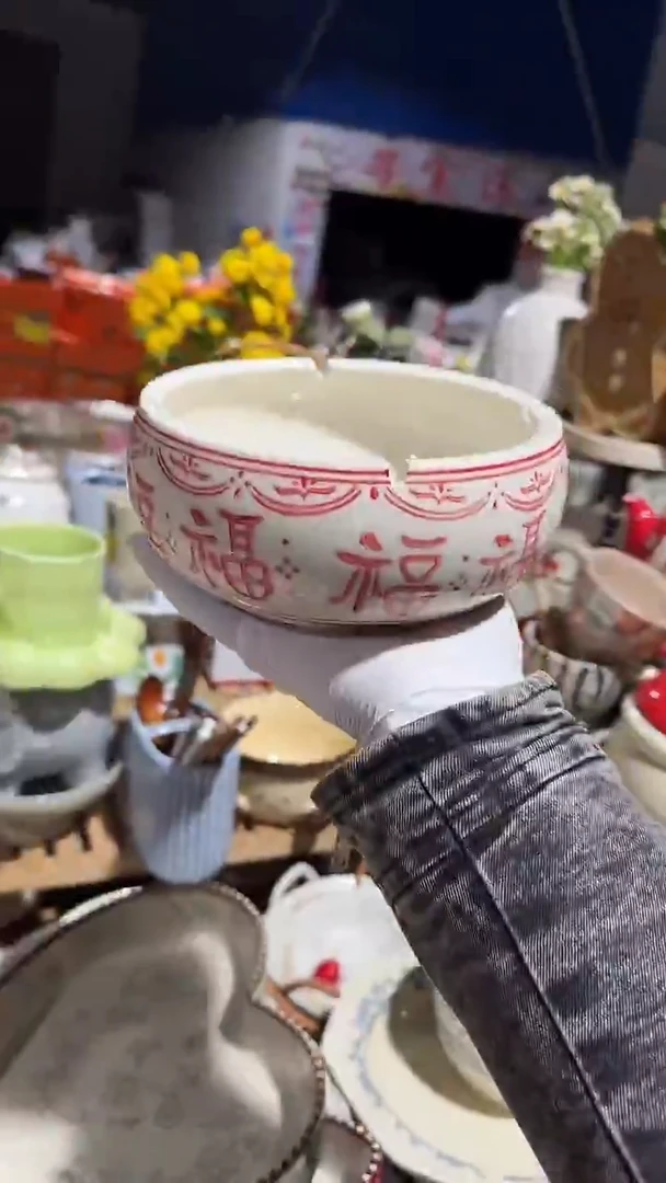 陶瓷烟灰缸微瑕 凑满20元包邮