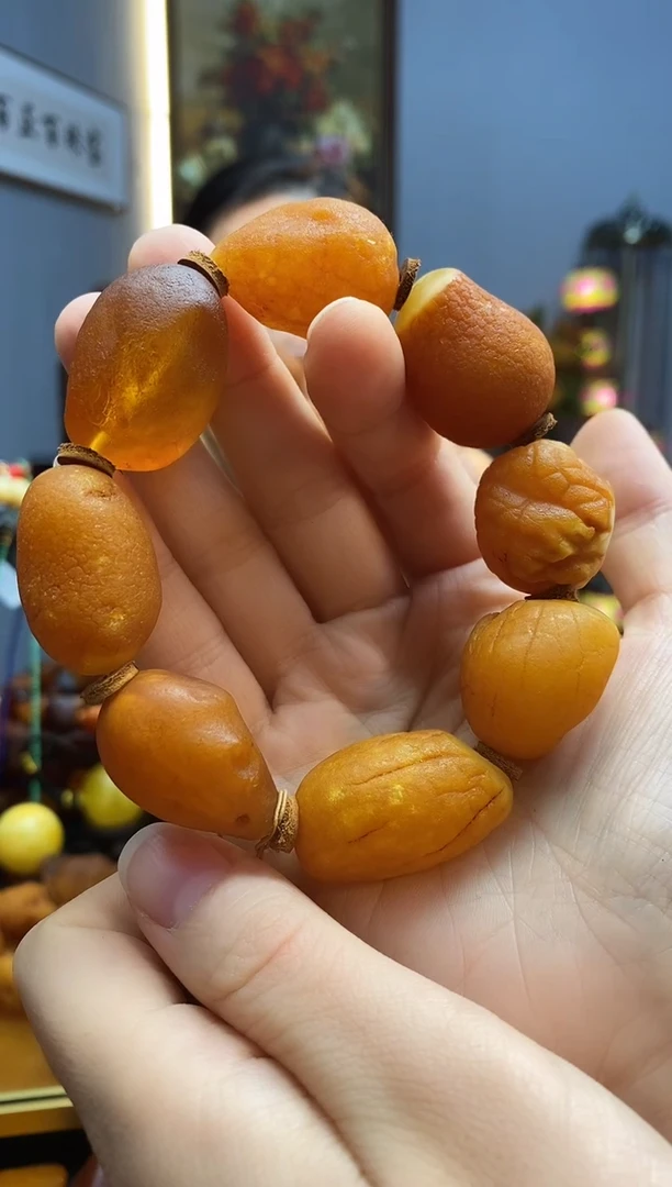 手串琥珀未镶嵌手串