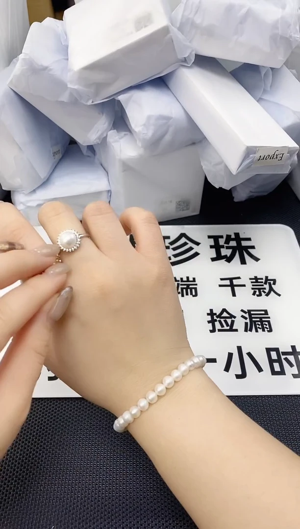 未镶嵌耳饰淡水珍珠jz1004