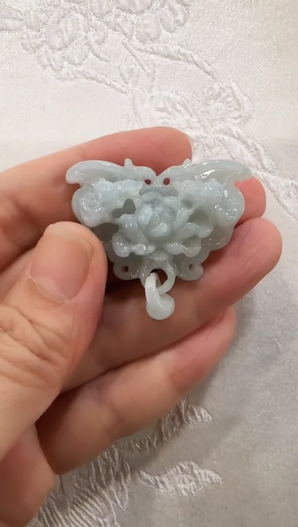 颈饰未镶嵌翡翠国风