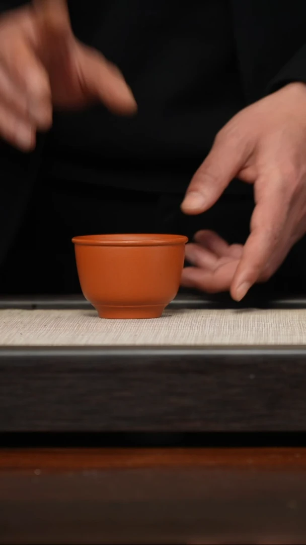 【闪购商品】紫砂茶壶朱泥云底杯