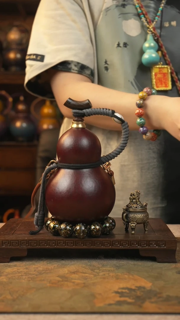 177大漆一物一拍记葫堂出品[不带手串】