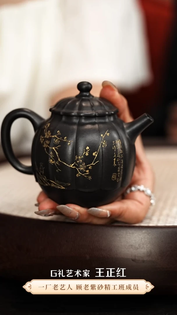 茶壶紫砂王正红紫砂壶