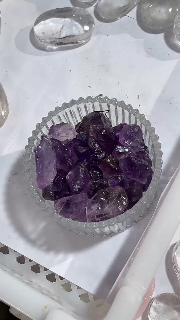 未镶嵌珠宝半成品水晶玻利维亚紫水晶15g
