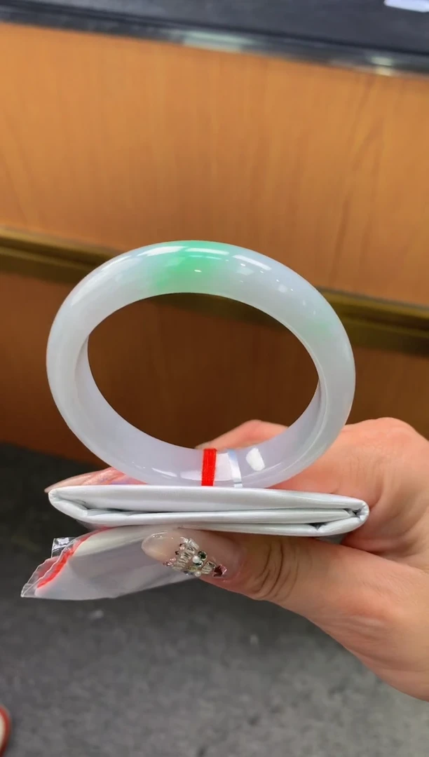 未镶嵌手镯翡翠-F15-正圈54.4