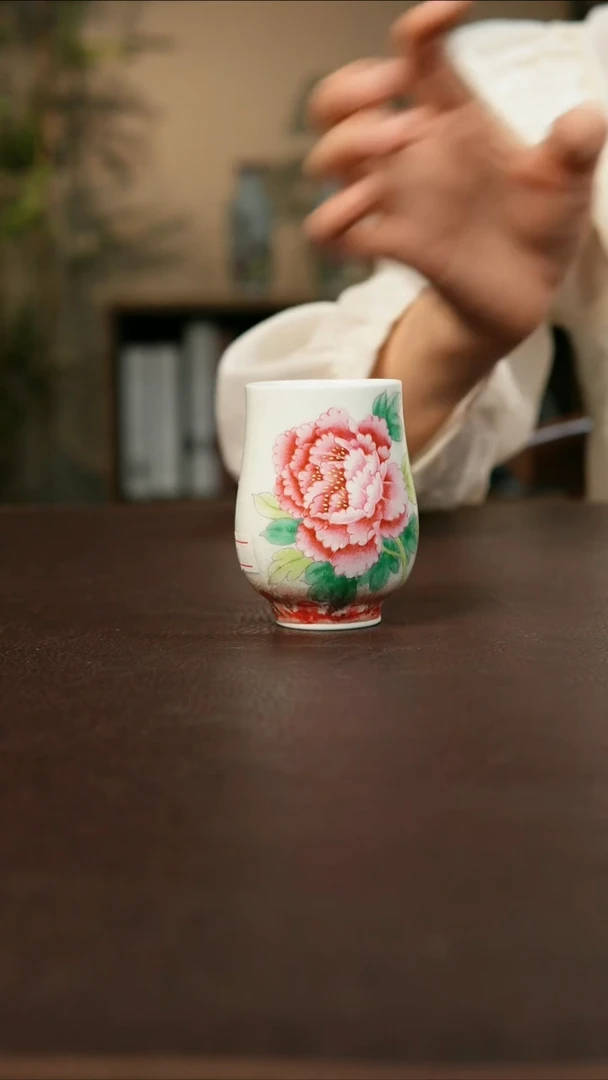 景德镇陶瓷杯碗柴烧多人