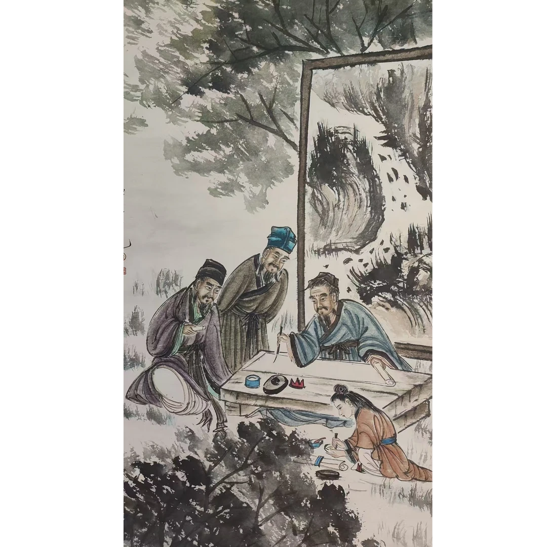 傅    山水立轴138/67