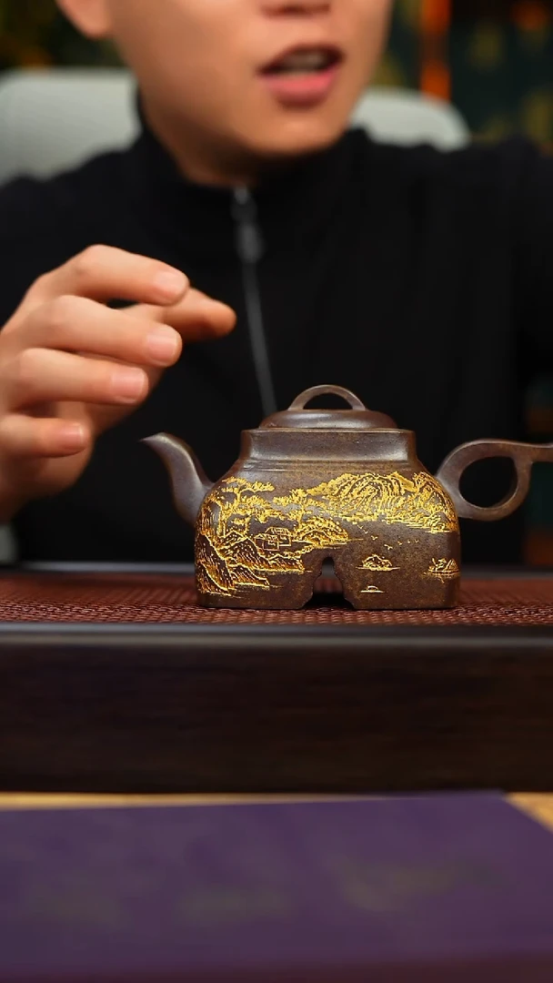 茶壶紫砂原矿紫砂手工茶壶