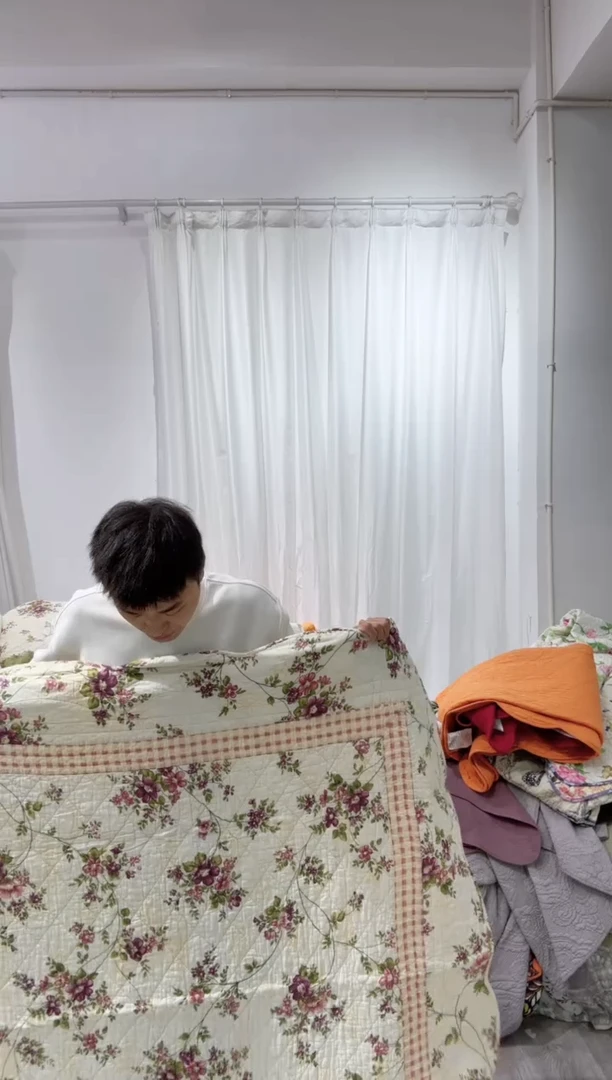 棉150*150纯棉床盖116号微瑕