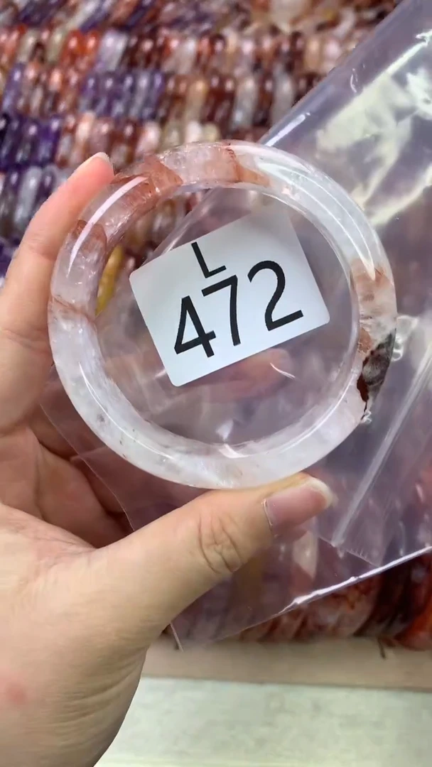 【闪购商品】水晶水晶手镯L未镶嵌472-58/