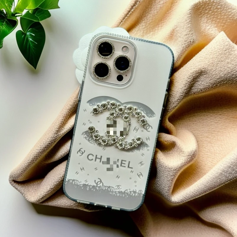 高级iphone闪钻轻奢小香风16/15/14/13/12/11潮牌个性创意奢华