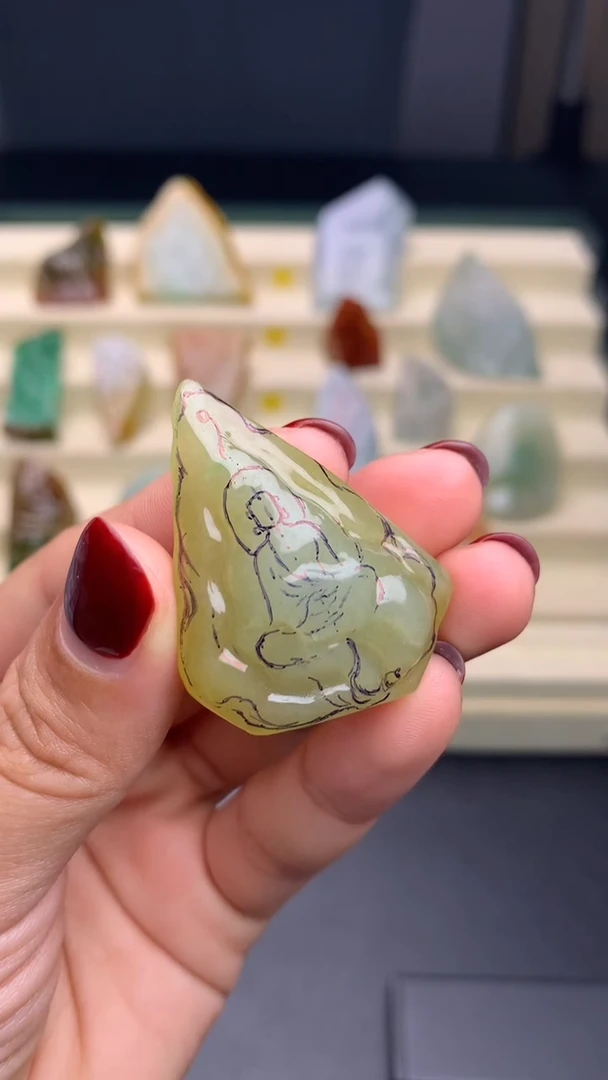 【闪购商品】定制翡翠未镶嵌         无相观音