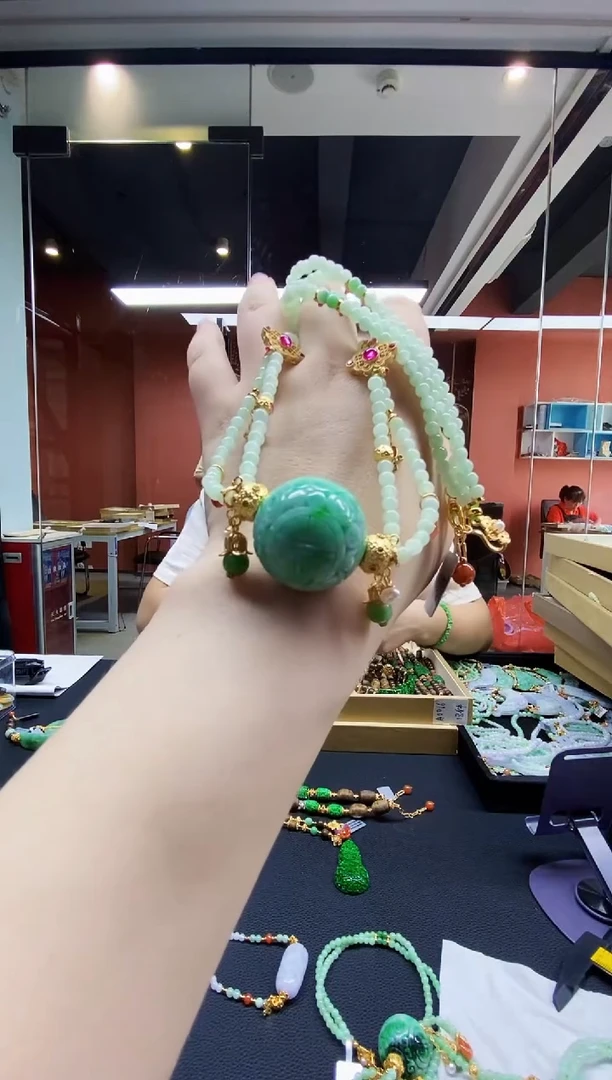 颈饰未镶嵌翡翠翡翠吊坠