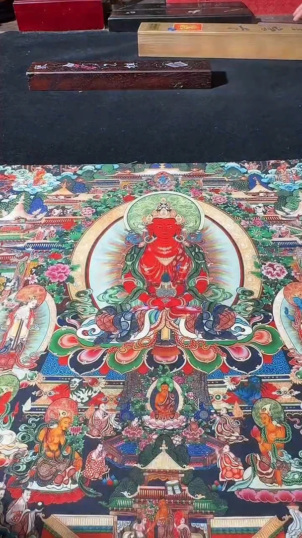 卷轴画藏式珍藏彩绘艺术馆8