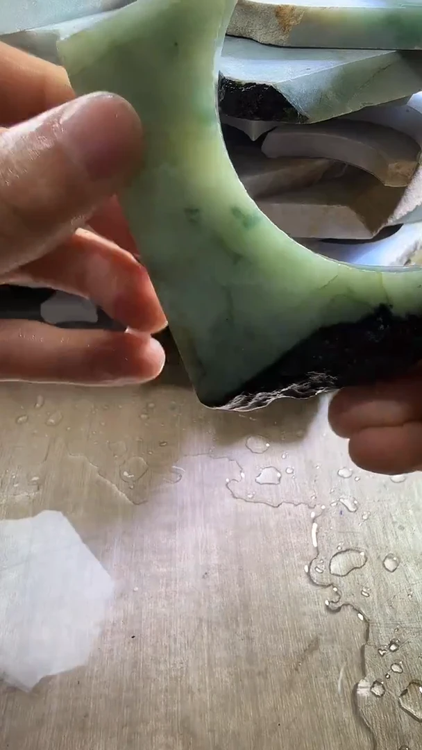 裸石翡翠天然翡翠A货花201