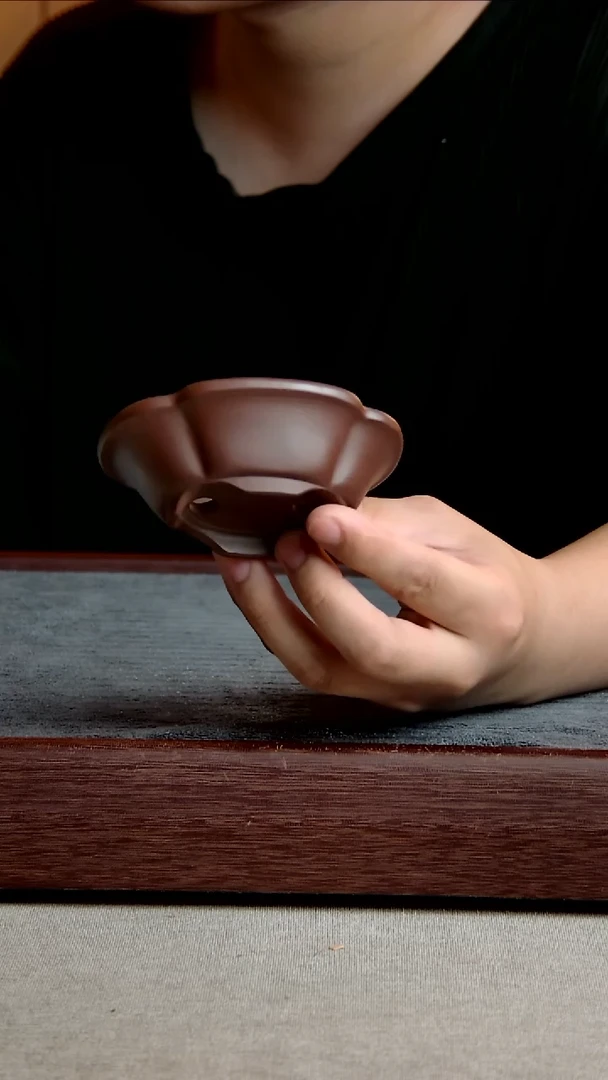 紫砂花盆8.5*6.5*2内径尺寸