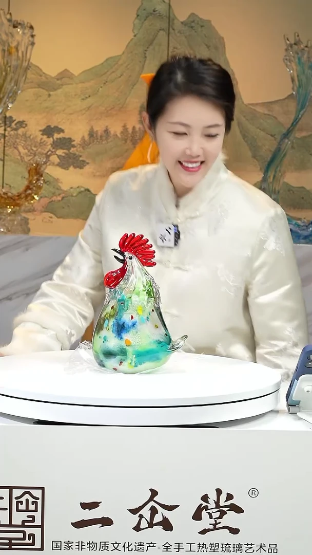 手工艺品琉璃大吉大利