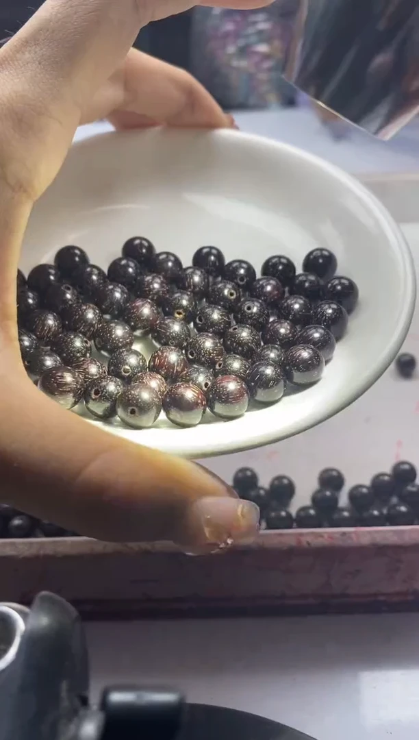 檀香木散珠w995小叶紫檀8mm*50颗三单随三通