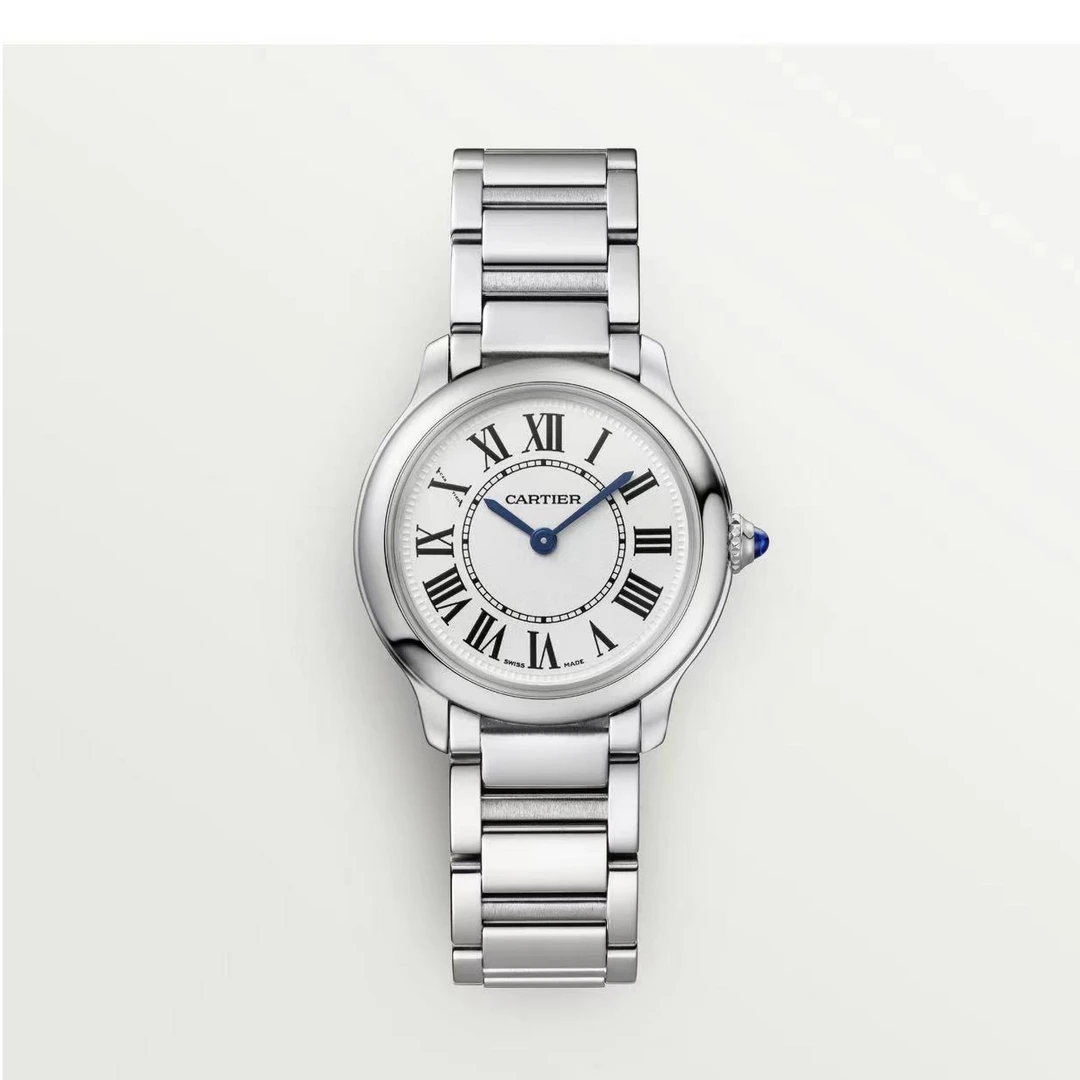 99新 Cartier/卡地亚 卡地亚蓝气球/29mm/2025.1.9全套/石英